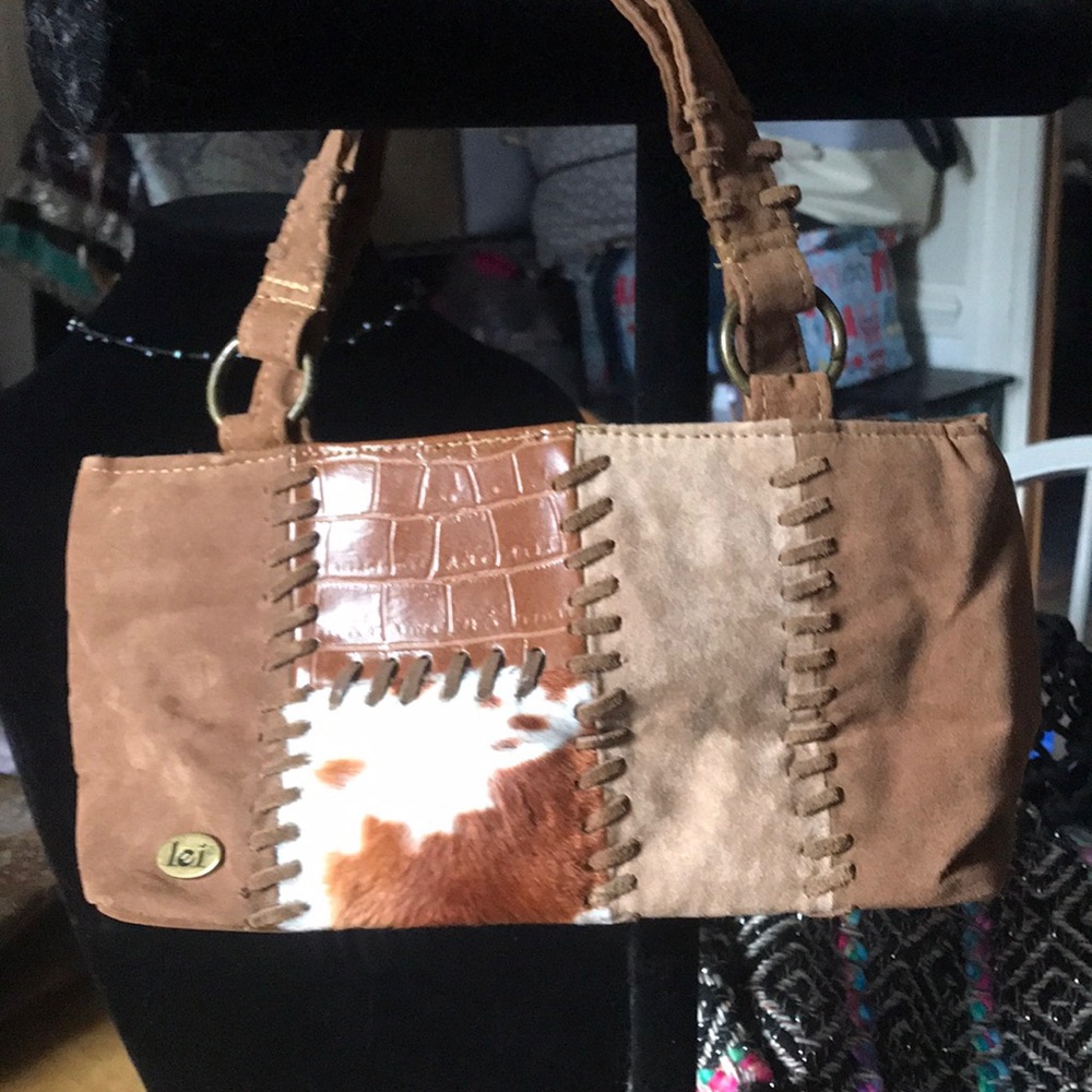 LEI little suede bag
